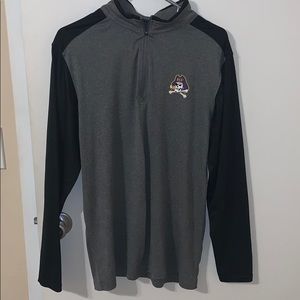 ECU quarter zip